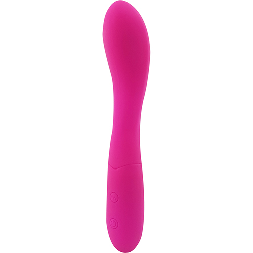 LA-50084 Red Vibrator With Clit Massager Wholesaler2