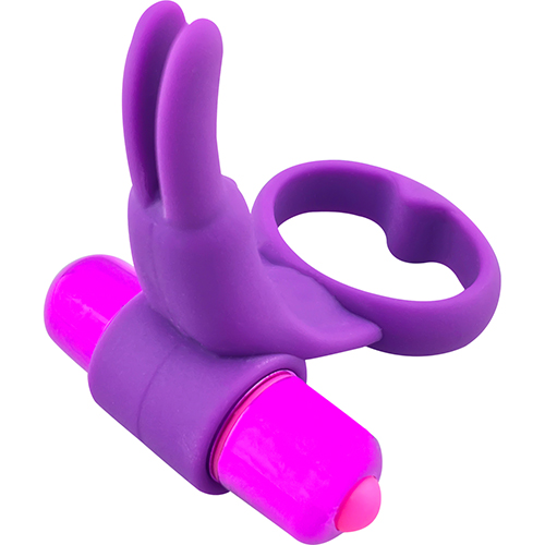 Rabbit Cock Ring with vibrating bullet