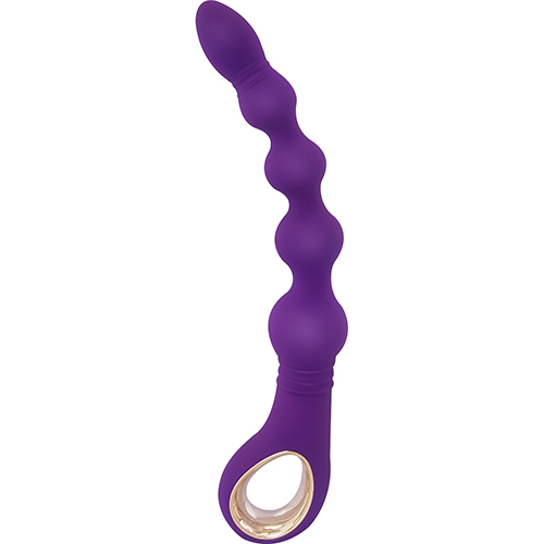 LA13008 Lealso 10 Vibration 5 Speeds Anal Plug Breads Vibrating Butt Plug Tail2