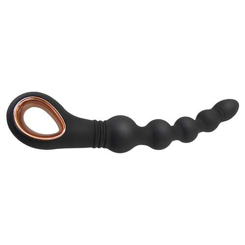 LA13008 Lealso 10 Vibration 5 Speeds Anal Plug Breads Vibrating Butt Plug Tail3