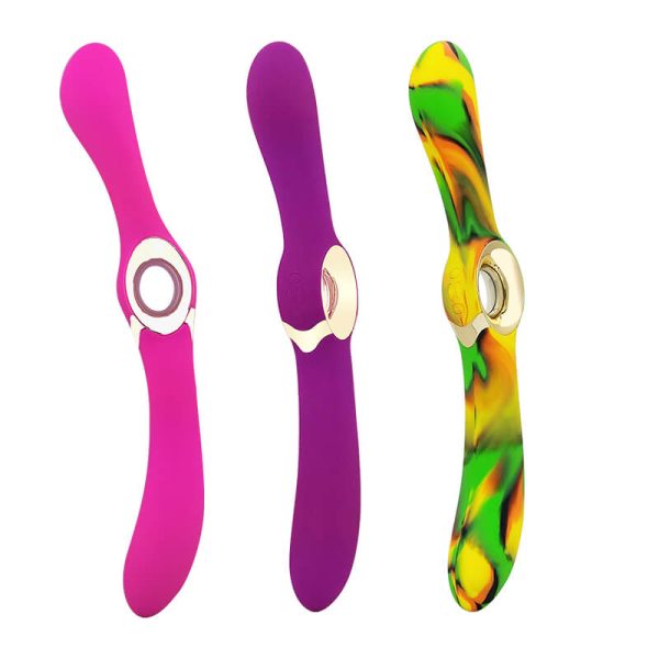av wand massage sex toy pink purple colorful