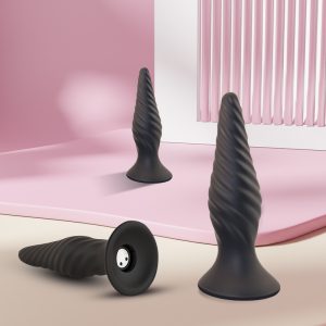 black anal plug training set