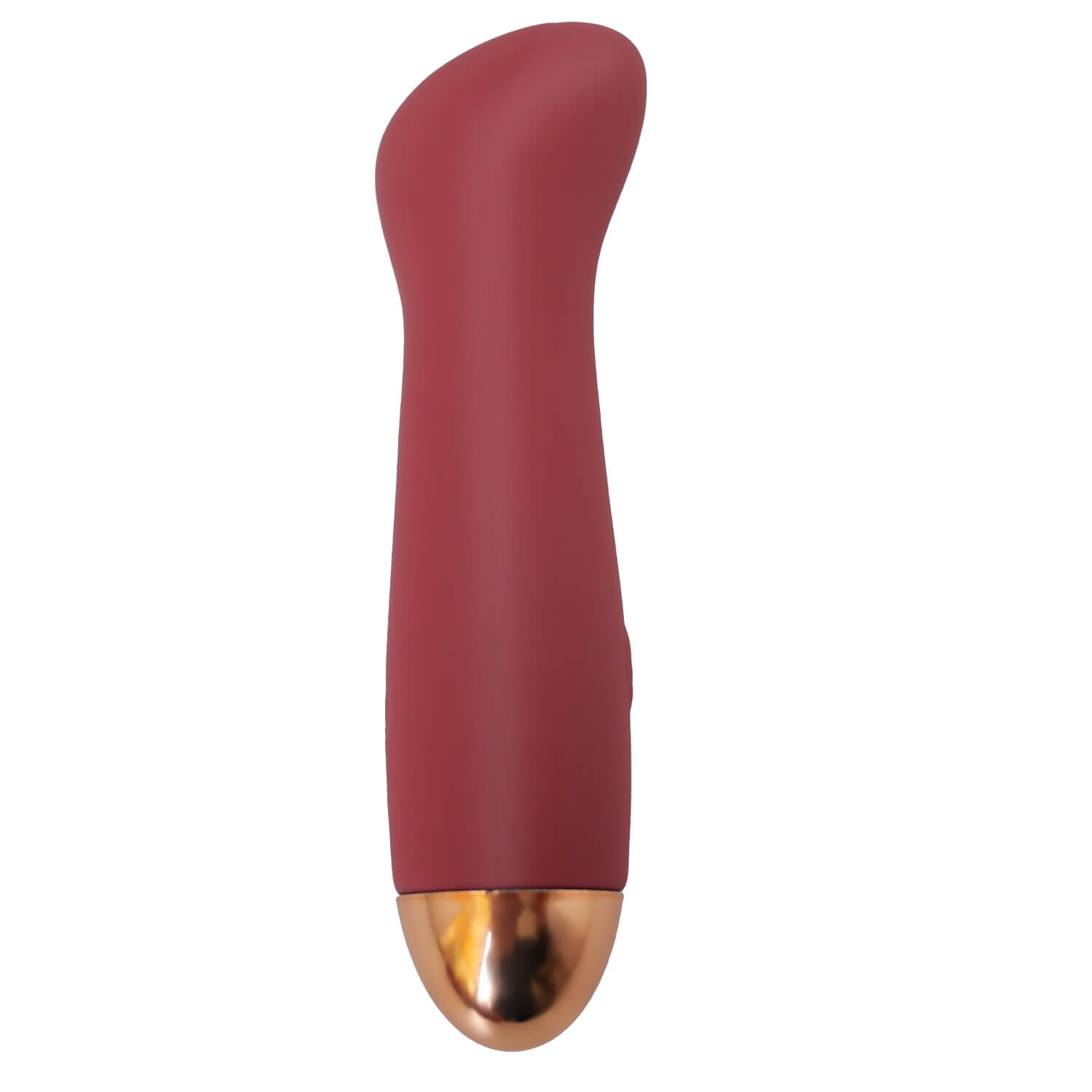 Red Bullet Vibrator with gold ring