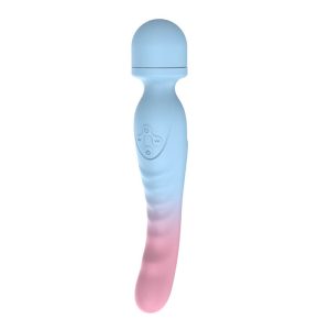 Dual-Ended Wand Vibrator Pink