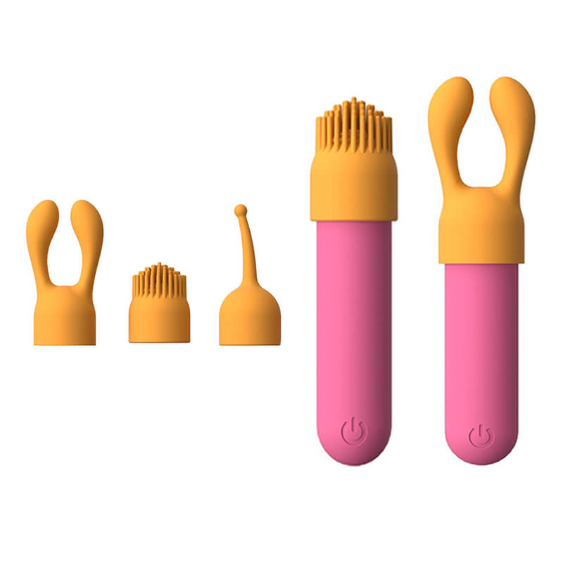 Bullet Vibrator with 3 head