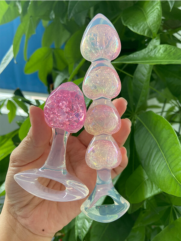 jeweled silicone butt plug