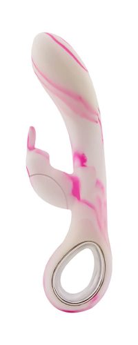 rabbit vibrator customs color marble white pink vibrator (1)